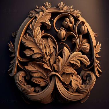 3D model ornate (STL)